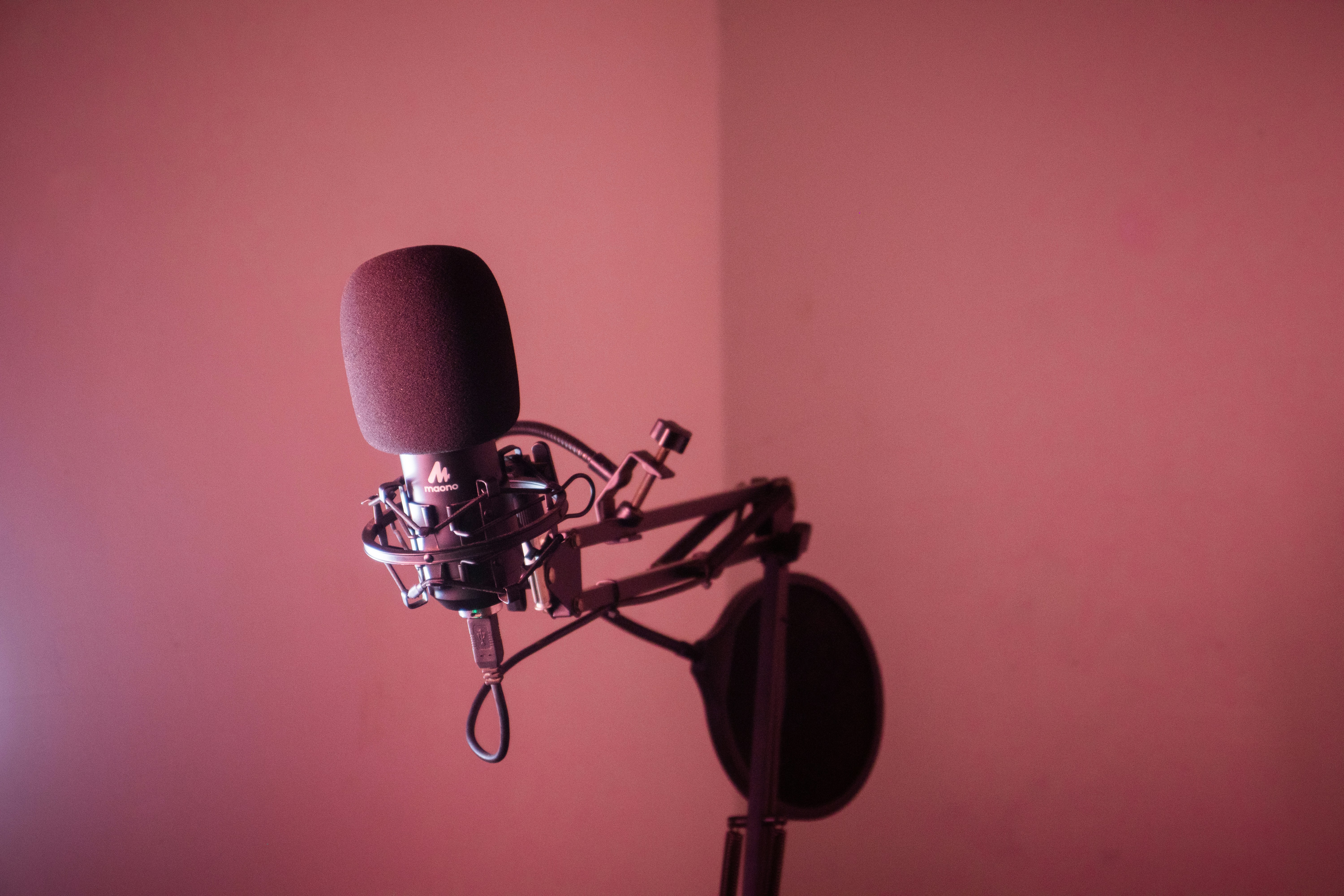 Podcast microphone